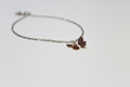 Butterfly Charm Bracelet Sterling Silver and Rose Gold | JIA Jewellery