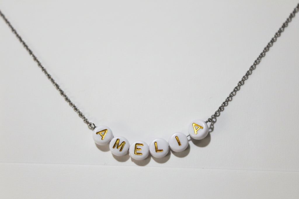 Personalised Sterling Silver Name Necklace | JIA Jewellery